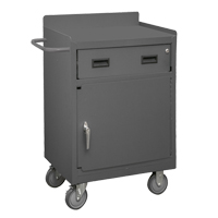 Mobile Workbench Cabinet, Steel Surface Action Paper
