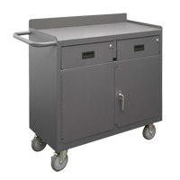 Mobile Workbench Cabinet, Steel Surface Action Paper