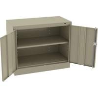 Standard Desk-High Cabinet, Steel, 30" H x 36" W x 18" D, Beige FL776 | Action Paper