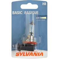 H8 Basic Headlight Bulb, Halogen, 35 W, Off White Action Paper