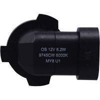 9145 Fog Light Bulb, LED, 65 W, White Action Paper