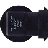 H8 Headlight Bulb, LED, 12.8 W/9 W, White Action Paper