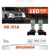 H8 Headlight Bulb, LED, 12.8 W/9 W, White Action Paper
