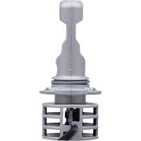 9006 Headlight Bulb, LED, 13.2 W/17 W, White Action Paper