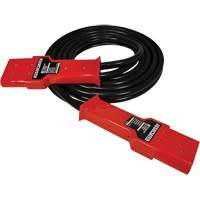 C&acirc;ble robuste &agrave; fiche double, 1 AWG, C&acirc;ble 12' Action Paper