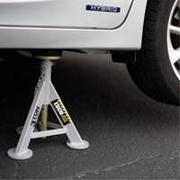 Performance Shorty Low Profile Jack Stands, 3 tons Capacity, 11" - 17" H Action Paper