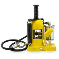 Pro Series Bottle Jack, 20 Ton(s), Air Hydraulic, 20" Raised Height Action Paper