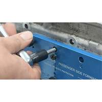 Gabarit de perçage pour installation sur collecteur pour Ford 3,5 L Ecoboost Action Paper