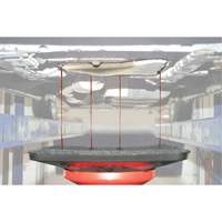 Tampon carr&eacute; anti-&eacute;claboussures de 22" Action Paper