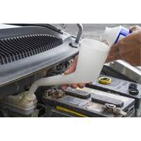 Translucent Right Angle Funnel, Plastic Action Paper