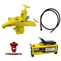 Combi Bead Breaker Kit with 1/2 Gal. Hydraulic Air Pump Action Paper