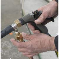 Heater Core Backflush Tool with Air Action Paper