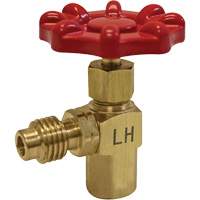 R1234YF 1/2” ACME-LH Thread Piercing Design Can Tap Valve Action Paper