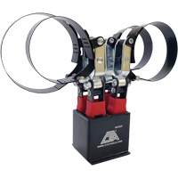 Ensemble de 4 cl&eacute;s pour filtre &agrave; huile avec support Action Paper