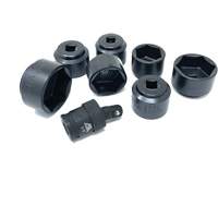 8 Pc. Extra-Low-Profile Oil Filter Socket Set Action Paper
