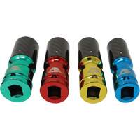 Lug Socket Set with Carbon Fiber Sleeves Action Paper