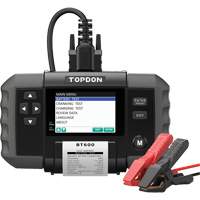 Testeur de batterie 12?V et de syst&egrave;mes 12?V/24?V BT600 avec imprimante int&eacute;gr&eacute;e Action Paper