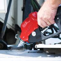 Pistolet automatique rouge &agrave; tr&egrave;s haut d&eacute;bit pour diesel Action Paper