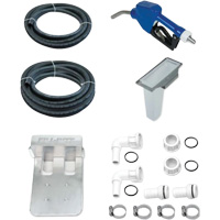 Pompe de transfert de fluide d'&eacute;chappement diesel (DEF) 115 V CA avec support pour cuve GRV et pistolet Action Paper