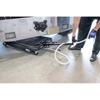 Low Profile Truck Drain with Electric Pump Action Paper