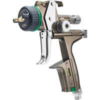 Pistolet de peinture de premi&egrave;re qualit&eacute; pour peinture automobile avec psi num&eacute;rique X5500 HVLP 1,2 I RPS D, Entr&eacute;e d'air 1/4" NPT, 15,19 pi³/min, Capacit&eacute; 0,6 L/0,9 L, 0,17 psi Action Paper