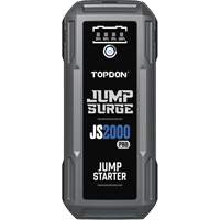 D&eacute;marreur de secours, banque d'alimentation et lampe de poche JumpSurge2000Pro &agrave; 2500 A de pointe Action Paper