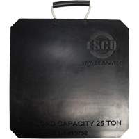 Plaque de support de v&eacute;rin d'une capacit&eacute; de 25 tonnes Action Paper