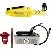 Ensemble de brise-talon pour pneus g&eacute;ants/&eacute;quipement de terrassement Yellow Jackit Action Paper