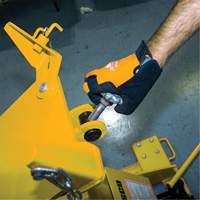 Yellow Jackit Transmission Jack, 2.2 Ton(s) Lifting Capacity Action Paper
