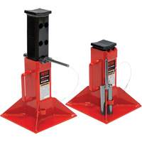 Chandelles, Tige verrouillable, Capacit&eacute; de 25 tonnes, 12" - 20" h Action Paper