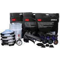Performance Fine Finish Spray Gun System with PPS Cups, 13 CFM, 29 PSI Action Paper