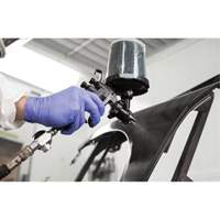 Performance Fine Finish Spray Gun System with PPS Cups, 13 CFM, 29 PSI Action Paper