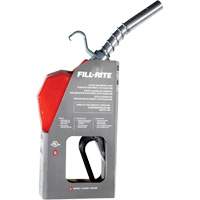 Red Automatic Gasoline Spout Nozzle Action Paper