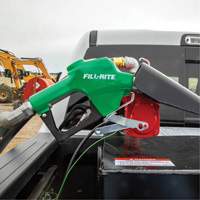 Green Automatic Diesel Spout Nozzle Action Paper