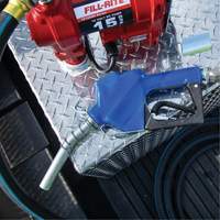 Blue Cold Weather Automatic Diesel Spout Nozzle Action Paper