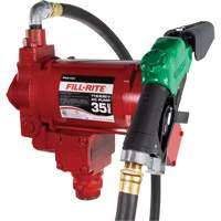 Pompe de transfert de carburant 115/230 V c. a. avec pistolet Action Paper