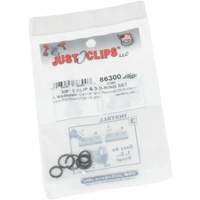 3/8" Clips & O-Rings Set Action Paper