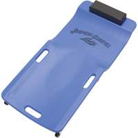 Blue Low Profile Plastic Creeper Action Paper
