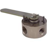 4-Way Metal Valve for Liquid Transfer Pump Action Paper