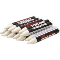 Semi-Permanent White Tire Marking Crayons Action Paper