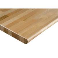 Hardwood Workbench Top, 48" W x 24" D, Bullnose Edge, 1-1/4" Thick FM930 | Action Paper