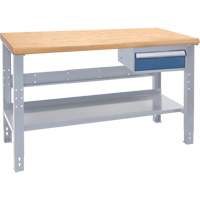 &eacute;tabli industriel, Cap 1000 lb, 72" la x 30" p, 34" h Action Paper