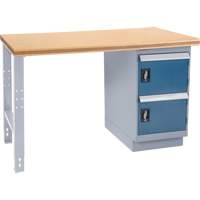 Industrial Duty Workbench, 24" W x 60" D x 34" H, 1000 lbs. Capacity Action Paper