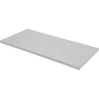 Tablette de rechange pour armoire d&eacute;montable, 30" x 15", Capacit&eacute; de 100 lb, Acier, Gris Action Paper