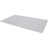 Tablette de rechange pour armoire d&eacute;montable, 48" x 24", Capacit&eacute; de 300 lb, Acier, Gris Action Paper