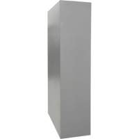 Hi-Boy Storage Cabinet, Steel, 4 Shelves, 72" H x 36" W x 18" D, Grey Action Paper