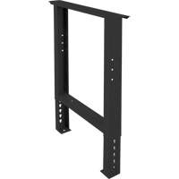 Industrial Duty Leg for Workbench, Steel, 24" D x 34" H, Single Action Paper
