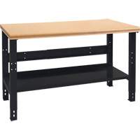 Industrial Modular Workbench, 48" W x 24" D x 1000 lbs. Capacity Action Paper
