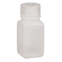 Easy-Grip Space-Saver Bottles, Square, 2 oz., Plastic Action Paper