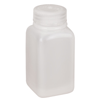 Easy-Grip Space-Saver Bottles, Square, 6 oz., Plastic HB015 | Action Paper